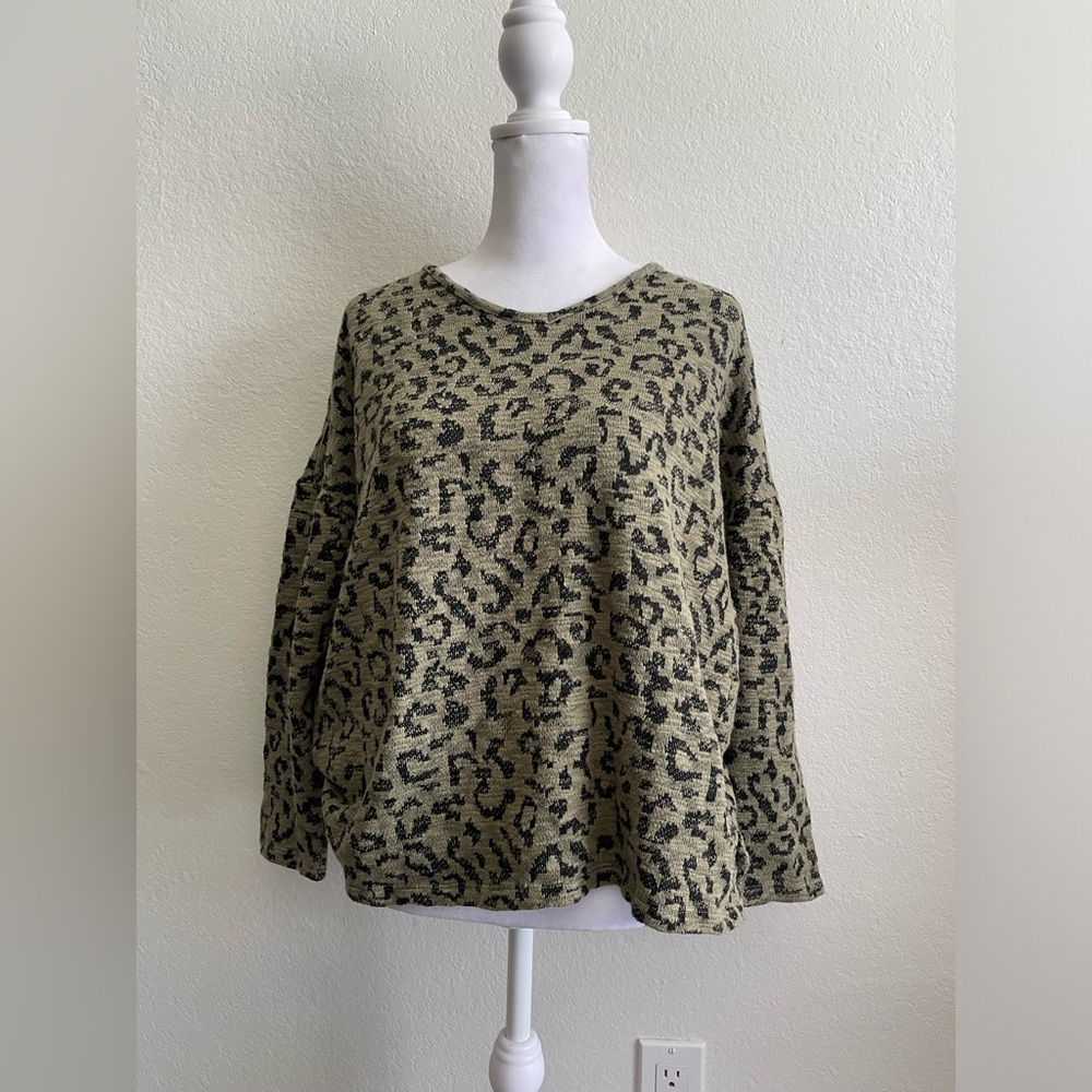 Leopard Print Sweater